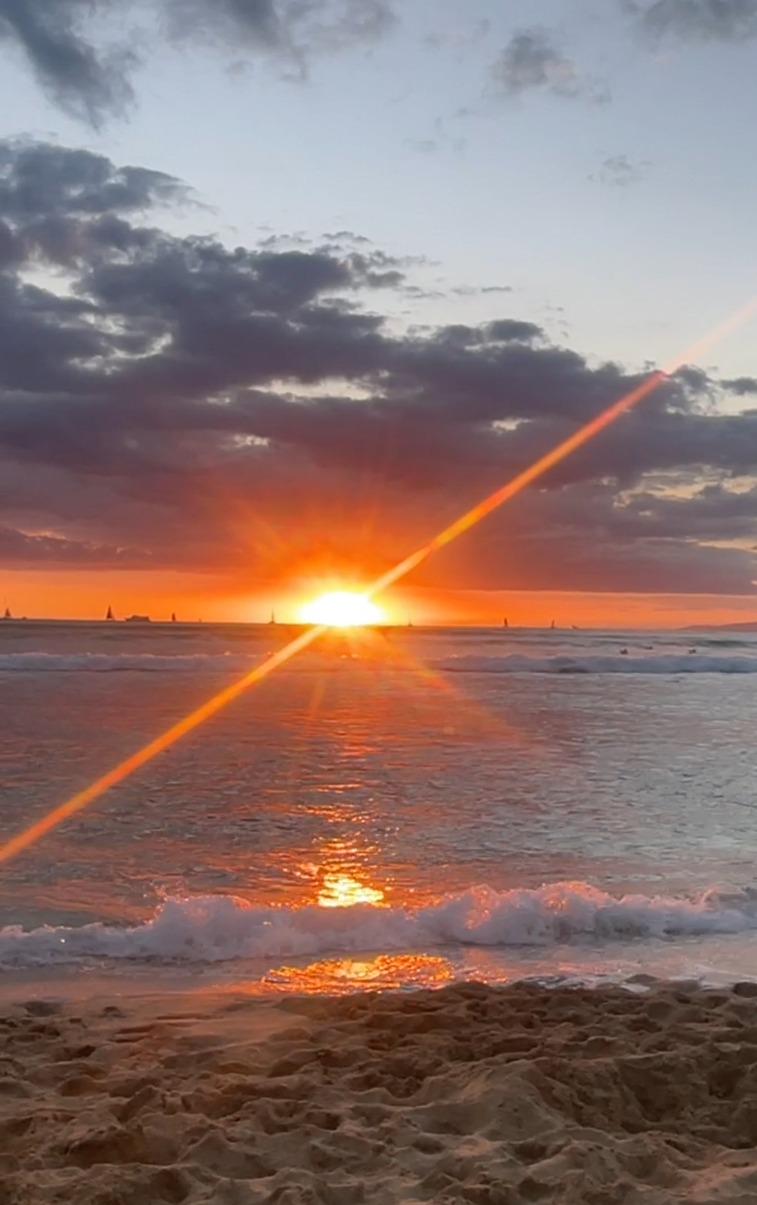Sunset on Oahu